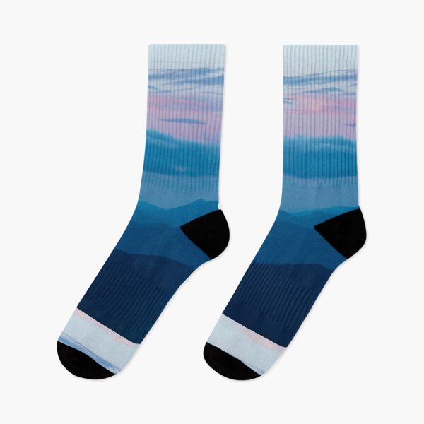Item preview, Dreamy Blue Clouds Mountain Sky designed and sold by newburyboutique.