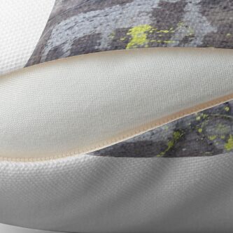 Alternate view of Arcosanti AZ petroglyphs Throw Pillow
