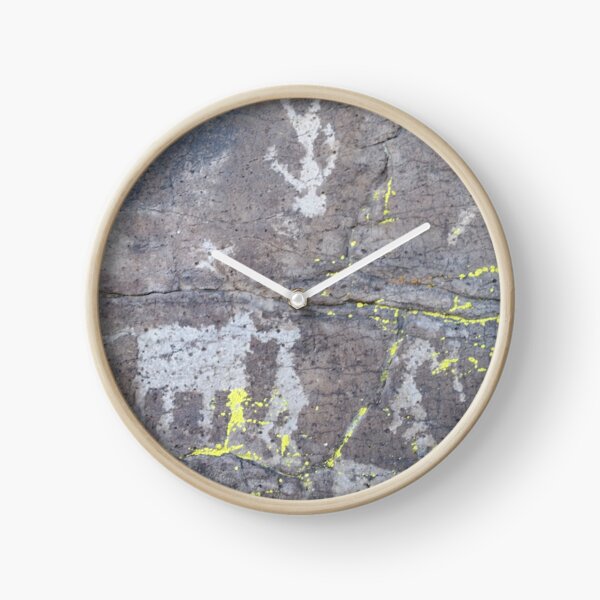 Arcosanti AZ petroglyphs Clock