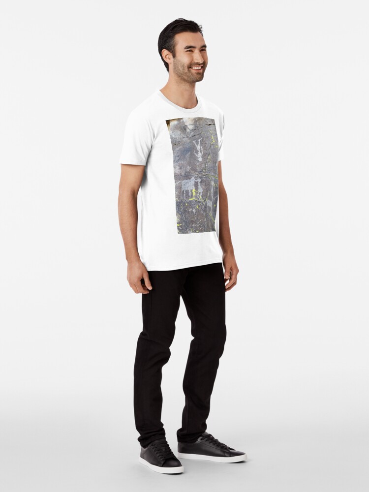 Alternate view of Arcosanti AZ petroglyphs Premium T-Shirt