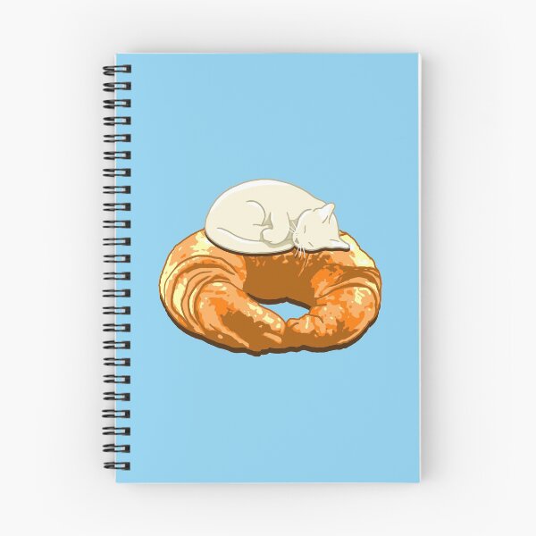 Item preview, Croissant Snow Cat designed and sold by CCCDesign.