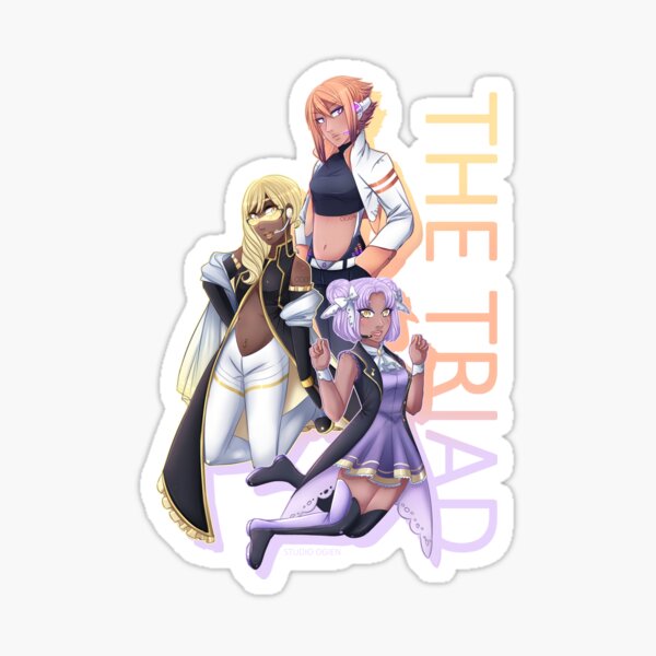 OGIENOID - The Triad Sticker