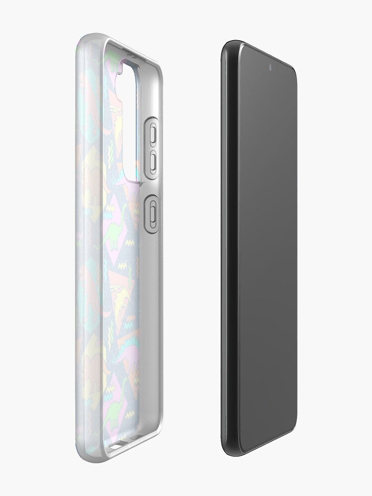 Alternate view of Nineties Dinosaurs Pattern Case & Skin for Samsung Galaxy