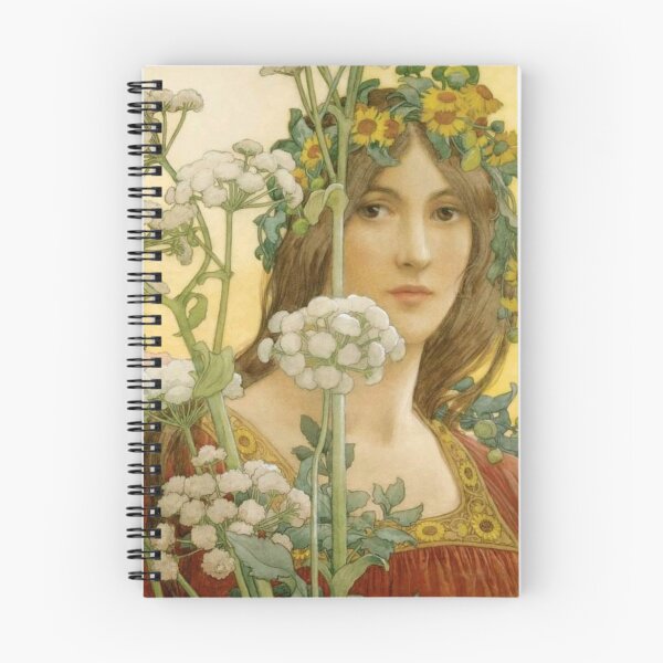 Item preview, WOMAN WITH FLOWERS designed and sold by Frogmuse.