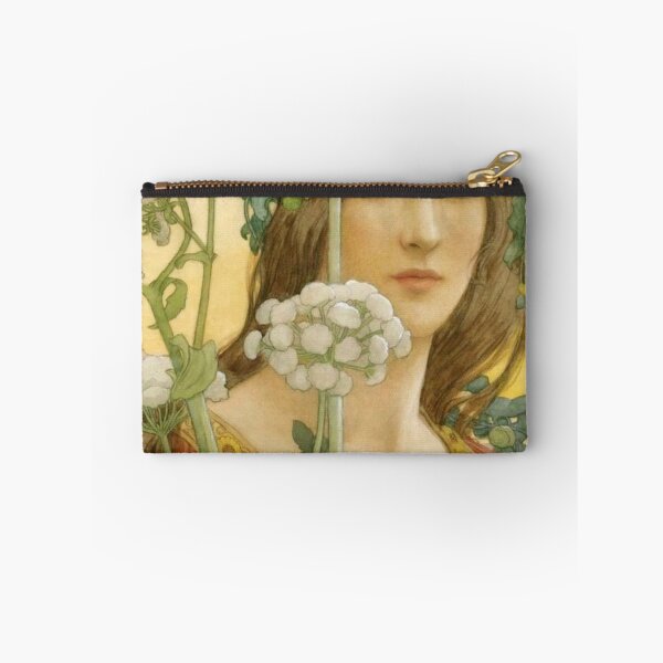 Item preview, WOMAN WITH FLOWERS designed and sold by Frogmuse.