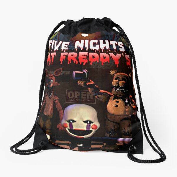 Foxy Fnaf  Drawstring Bag for Sale by JennifBryle