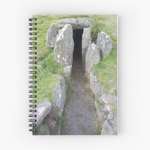 Artikelvorschau, Bryn Celli Ddu prähistorisches Durchgangsgrab. Eingang gezeigt. entworfen und verkauft von Andy Chisholm.