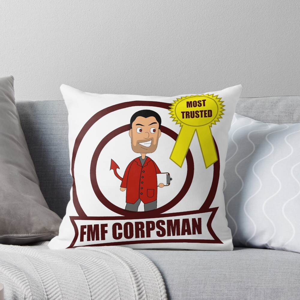 Item preview, Throw Pillow designed and sold by downrangedesign.