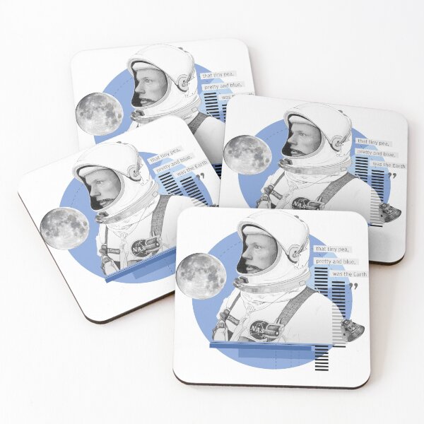 Item preview, Neil Armstrong and the Moon designed and sold by puratura.