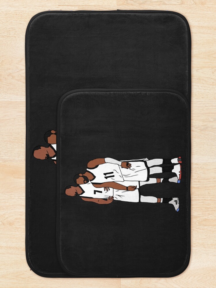 Alternate view of Kyrie And KD Nets Bath Mat
