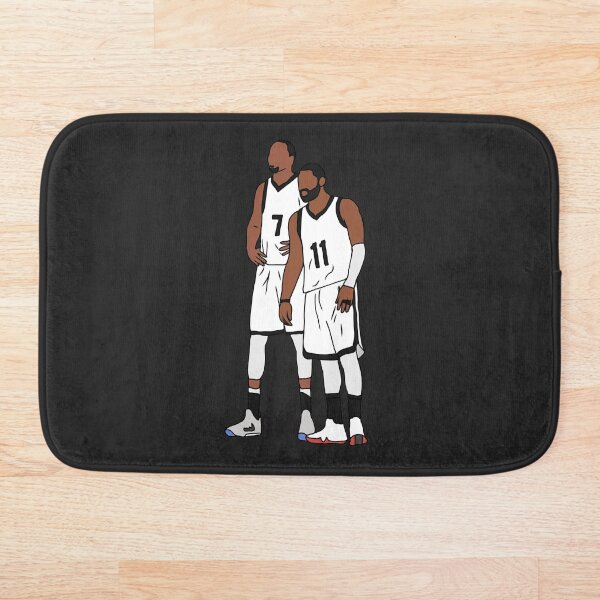 Kyrie And KD Nets Bath Mat