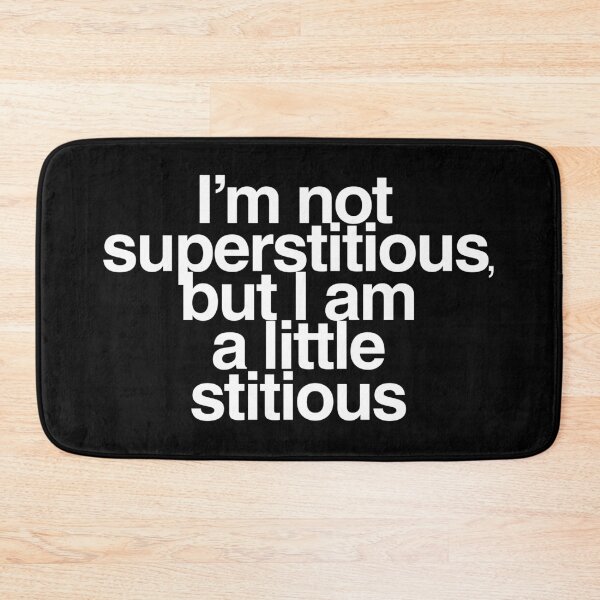 Item preview, a little stitious  designed and sold by myheadisaprison.