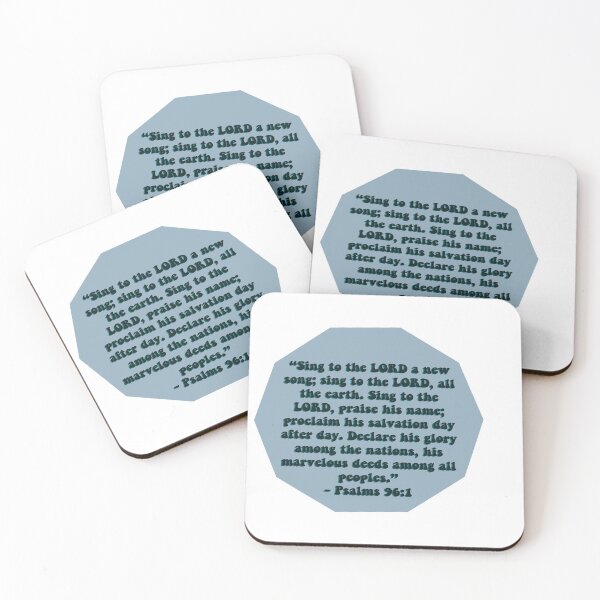 Item preview, Psalms 96:1 designed and sold by MadMain.