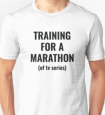 Training For A Marathon Unisex T-Shirt