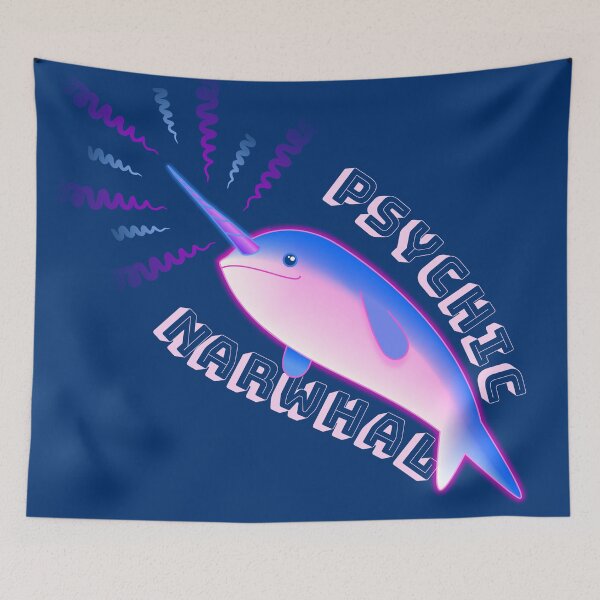 Item preview, Psychic Narwhal designed and sold by PandaTownMayor.