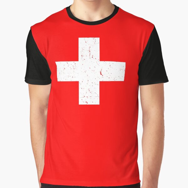 Item preview, Vintage Swiss Flag designed and sold by vladocar.