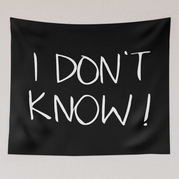 Item preview, i do not know - i do not know designed and sold by TShirtsByMs.