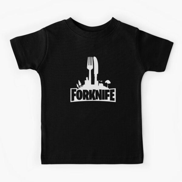 Forknife Gaming Meme Kids T Shirt By Giddygeek Redbubble - funny roblox forknife