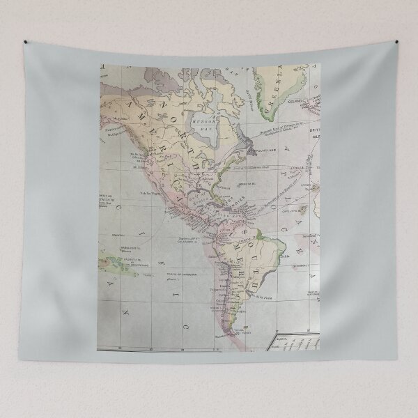 Item preview, Volcano Map, 1800s, United States, North America, South America designed and sold by djrunnels.