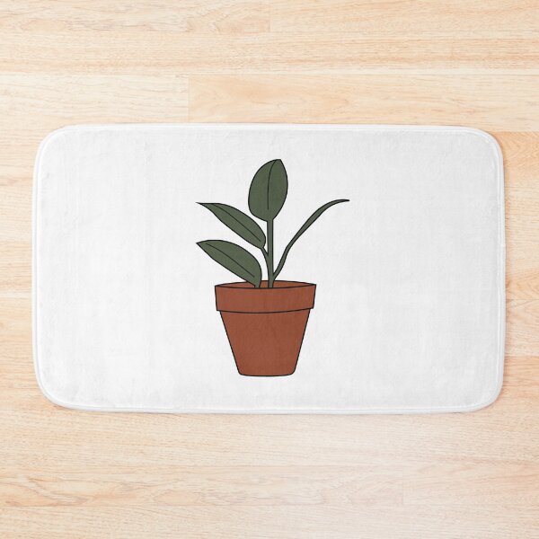 Item preview, Dark Green House Plant in a Terra Cotta Pot designed and sold by elmma design.