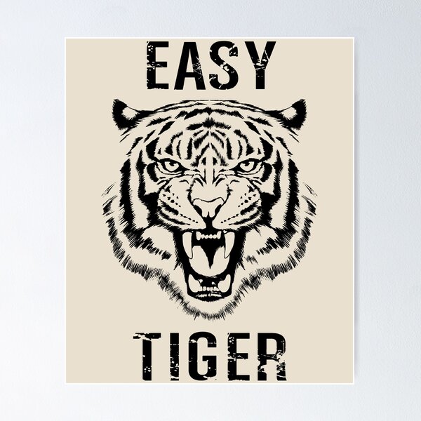 Trendy Clothes Alt Clothing Easy Tiger Hoodie Graphic Tiger Hoodie