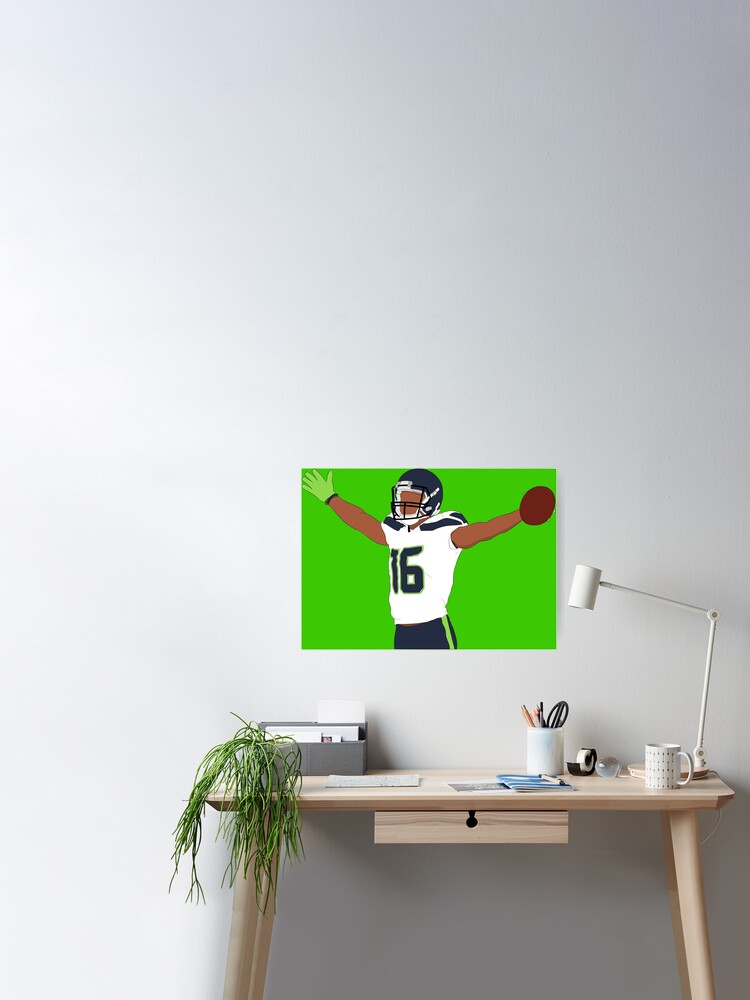 Russell Wilson, Tyler Lockett, DK Metcalf, Football Poster Canvas Wall Art  Decor Print Picture Paintings for Living Room Bedroom Decoration