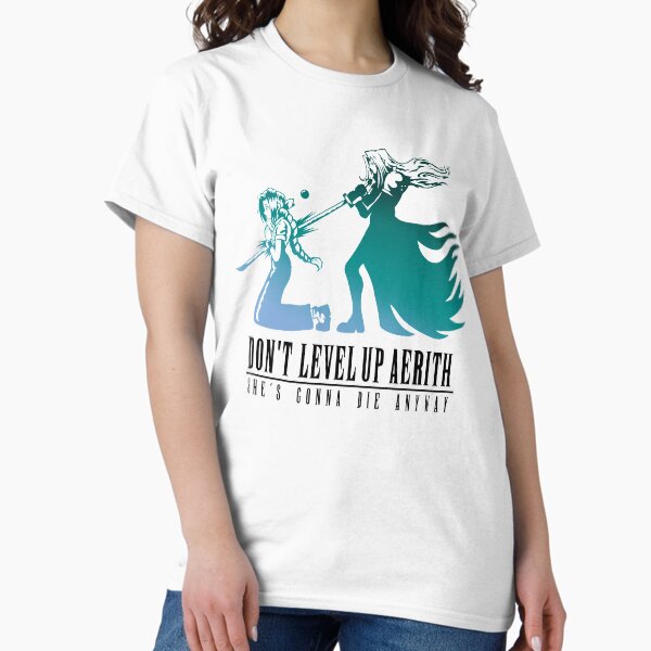 Item preview, Don't Level Up Aerith designed and sold by DemonigoteCamis.