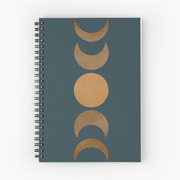 Item preview, Teal and Gold Moon Phases designed and sold by liz-des.