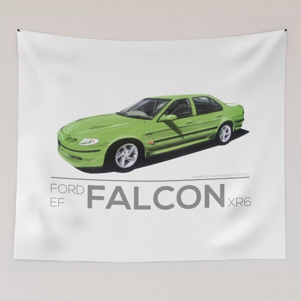 Item preview, Ford EF Falcon XR6 Green - Enthusiast Series designed and sold by Heartwall.
