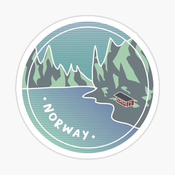 Norwegian Fjords Sticker