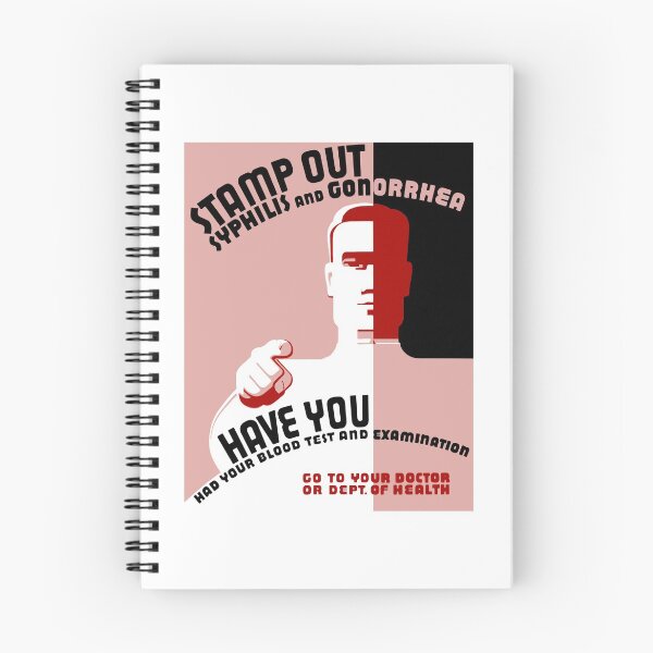 Item preview, Stamp Out Syphilis And Gonorrhea -- WPA designed and sold by warishellstore.