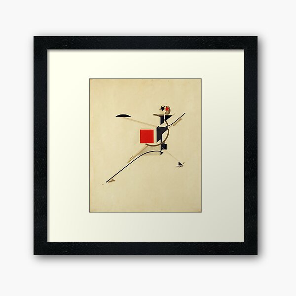Aperçu de l'œuvre HD New Man (1923), by El Lissitzky créée et vendue par LORD  H.D..