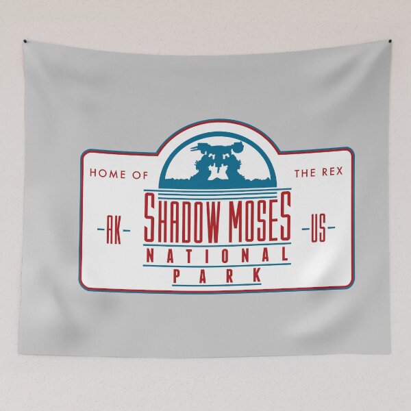 Item preview, Metal Gear Solid Shadow Moses National Park - MGS Home Of The Rex Sign designed and sold by Rev-Level.