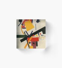 HD Proun 12 E (1923), by El Lissitzky HIGH DEFINITION Acrylic Block