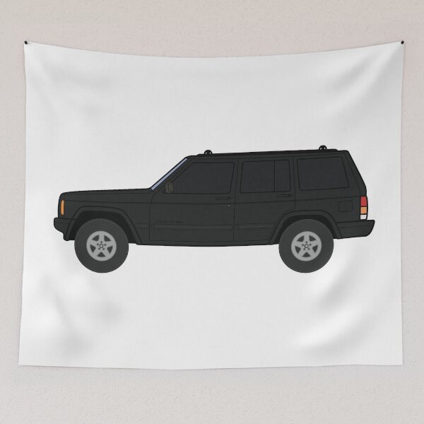 Item preview, 97 to 01 Stock USA 4x4 off road vehicle black  designed and sold by MandalaPics.