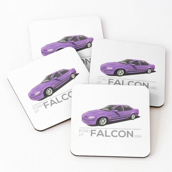 Item preview, Ford EF Falcon XR6 Purple - Enthusiast Series designed and sold by Heartwall.