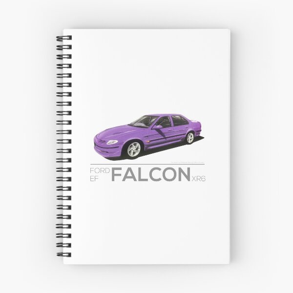 Item preview, Ford EF Falcon XR6 Purple - Enthusiast Series designed and sold by Heartwall.