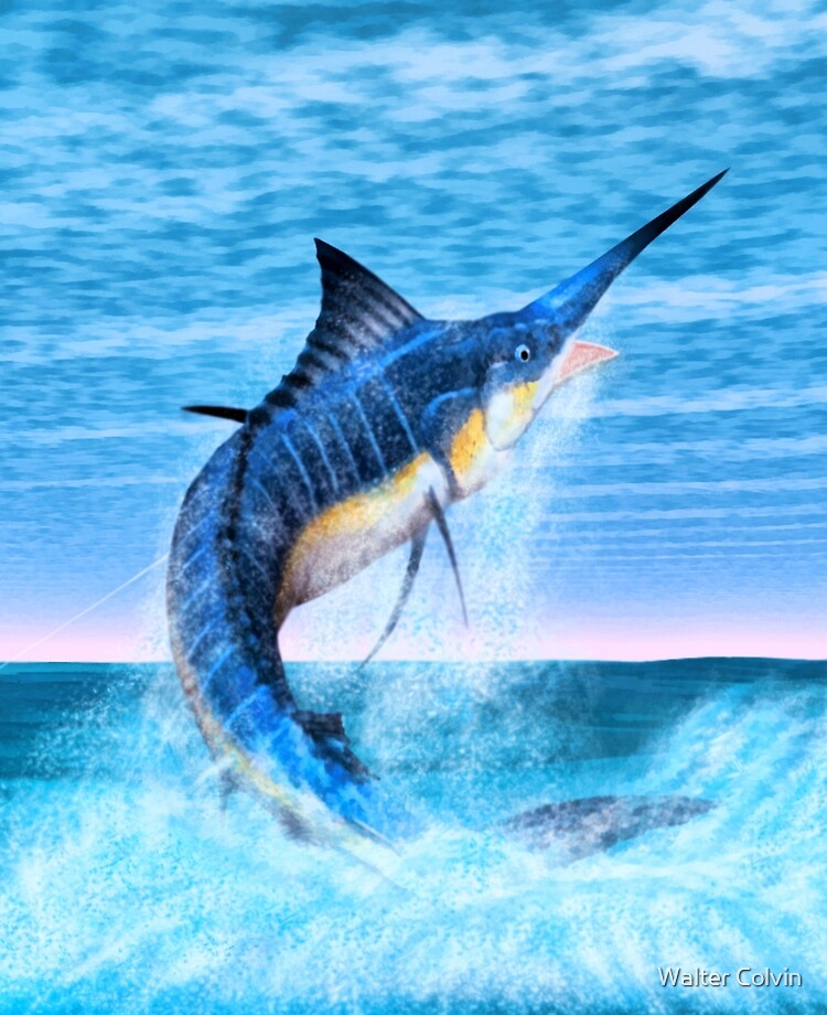 Marlin Fishing iPad Case & Skin for Sale by Walter Colvin