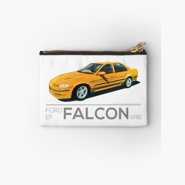 Item preview, Ford EF Falcon XR6 Yellow - Enthusiast Series designed and sold by Heartwall.