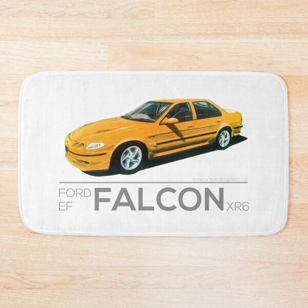 Item preview, Ford EF Falcon XR6 Yellow - Enthusiast Series designed and sold by Heartwall.