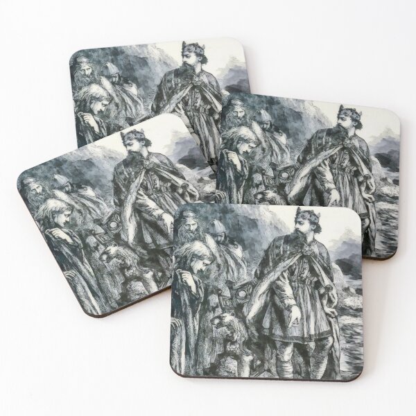 Item preview, King Canute and His Nobles designed and sold by PictureNZ.