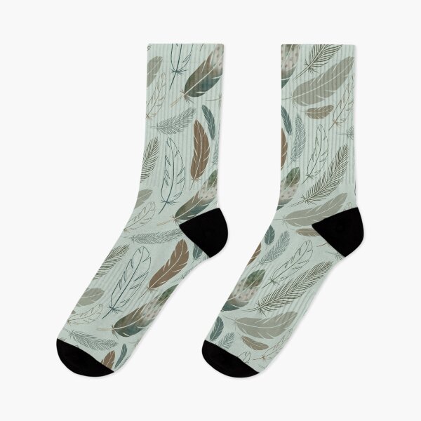 Item preview, Green palette feathers designed and sold by hicirce.