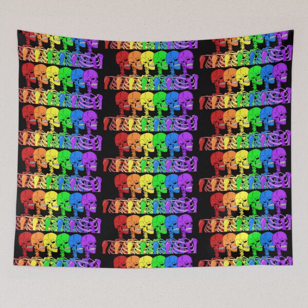 Item preview, Queer Rainbow Skeletons designed and sold by KangarooZach41.