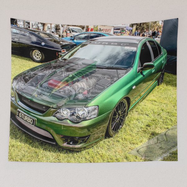 Item preview, Misted bonnet Green Ford Falcon 23 designed and sold by Cars around Adelaide.