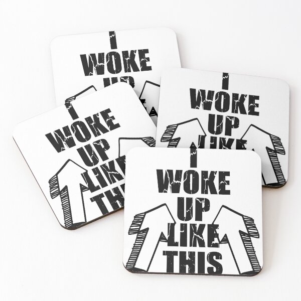 Item preview, I Woke up like this, funny english saying designed and sold by shurikaner.