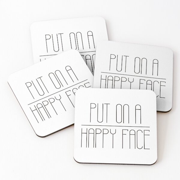 Item preview, Happy face (black) designed and sold by didijuca.