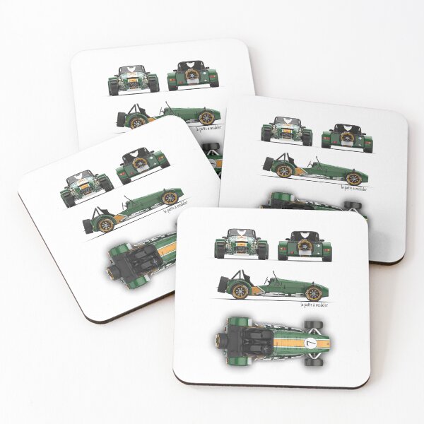 Caterham - Lotus Super Seven Coasters (Set of 4)