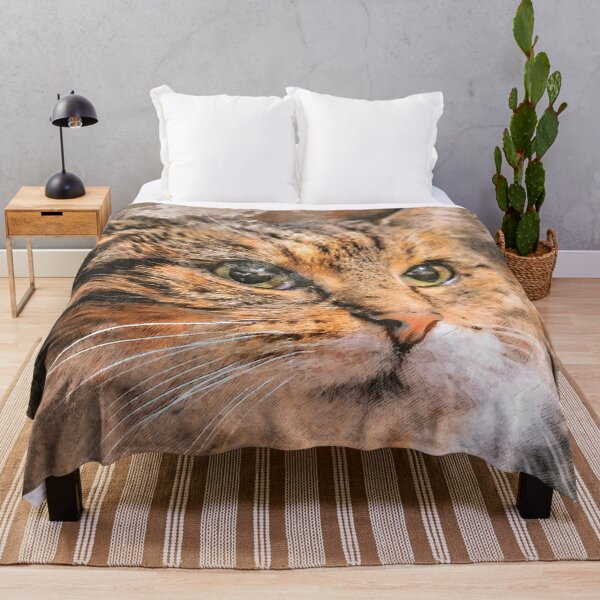 Aperçu de l'œuvre chat Saba art #cat #kitty créée et vendue par JBJart.