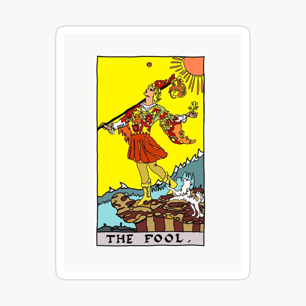 The Fool Tarot Sticker - Becca