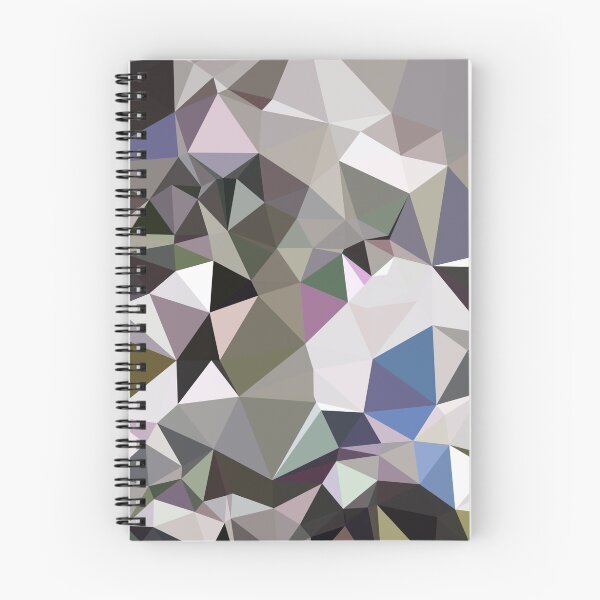 Item preview, Davy Grey Abstract Low Polygon Background designed and sold by retrovectors.